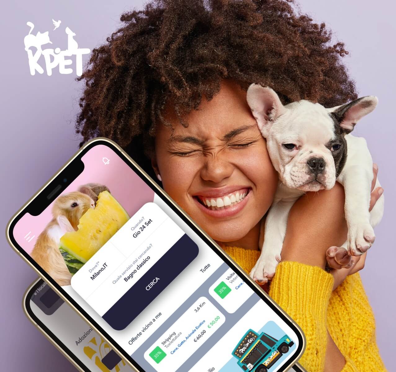 Kpet - booking app for petcare services - Carpediem srl